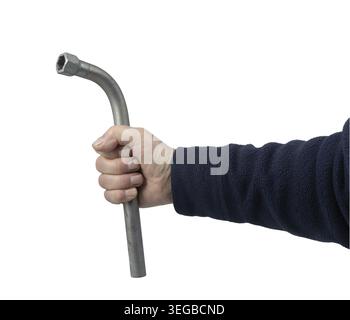 A socket wrench on a transparent background Stock Photo