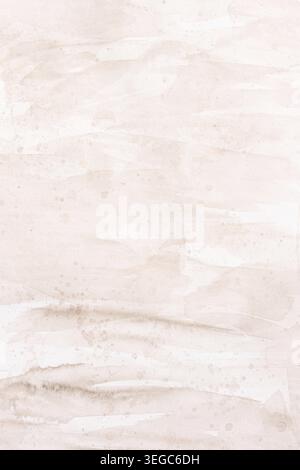 Beige watercolor abstract background. Full frame Stock Photo