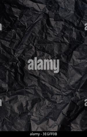 Vertical Black Packaging Paper Texture Stock Photo