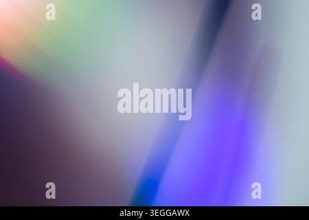 Smooth violet and blue gradient background with angled pastel light rays Stock Photo