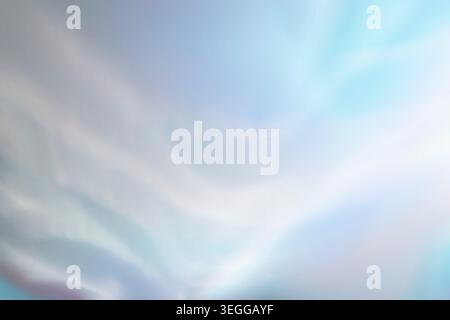 Dreamy soft abstract background with flowing waves in pastel blue and pink gradient hues Stock Photo