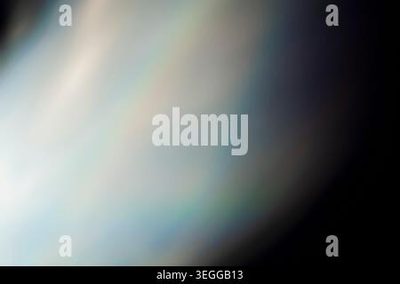 Diagonal abstract light leak with soft iridescent rainbow gradient effect Stock Photo