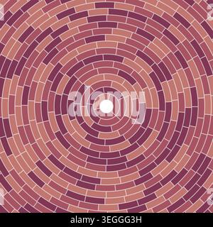 Segments centered. Solid cells in frame. Abstract pattern. Medium weight. Small padding. Creative vector image. Stock Vector