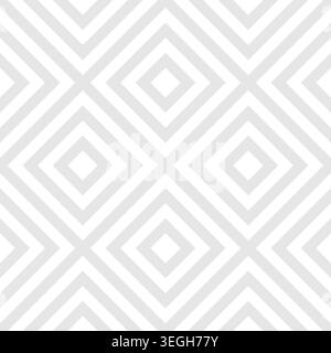 Diamond Frame Seamless Pattern. Vector pattern with shapes on a transparent background. Includes geometrical shapes in a repeated layout. Usable for various ornamental design projects. Stock Vector