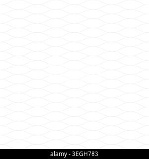 Thin Wave Mesh Seamless Pattern. Vector pattern with shapes on a transparent background. Includes geometrical shapes in a repeated layout. Usable for various ornamental design projects. Stock Vector