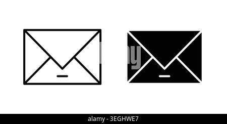 Inbox icon illustration. Pixel perfect vector graphics Stock Vector