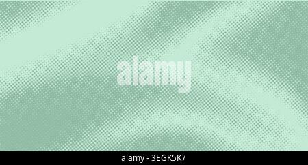 Pop blue green red background with dots halftone. Polka grange comic vector illustration. Stock Vector