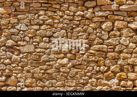 Rock Wall Slide Texture Background, Weathered Stone Surface Abstract Pattern Stock Photo
