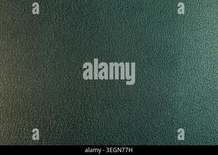 Detailed macro view of vinyl material showing irregular grain texture Stock Photo