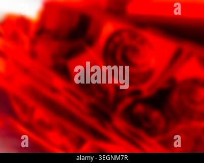 Abstract background in red and black. Stock Photo