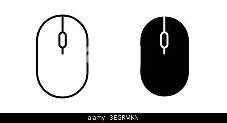 Mouse icon vector symbol graphics Stock Vector