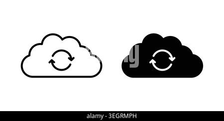 Backup icon vector symbol graphics Stock Vector