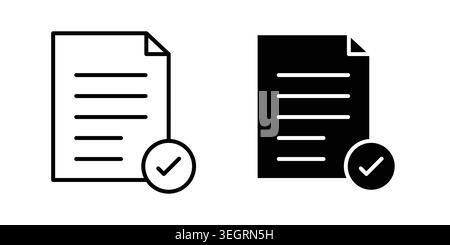 Result icon vector symbol graphics Stock Vector