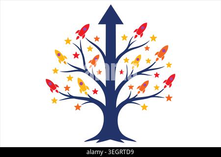 Set of three target and dartboard vector icons with arrows hitting the center bullseye, representing precision, accuracy, and successful objective ach Stock Vector