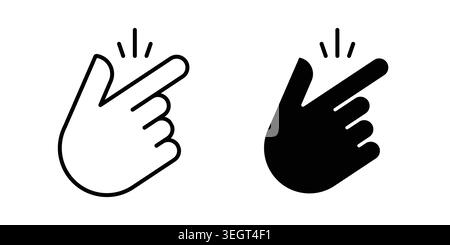 Easy icon vector, symbol, logo illustrations Stock Vector