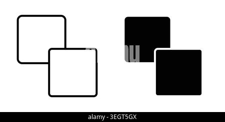 Merge icon vector, symbol, logo illustrations Stock Vector