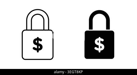 Fixed price icon vector art Illustrations Stock Vector