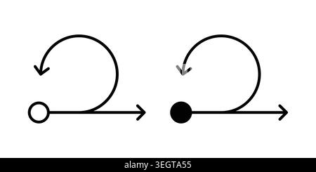 Agile icon vector, symbol, logo illustrations Stock Vector