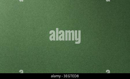 Dark green textured paper background with natural grain for design templates Stock Photo