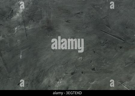 Dark gray concrete wall texture background with rough weathered surface and scratches Stock Photo