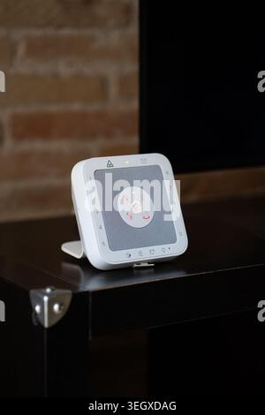 Wireless smart home security system control panel Stock Photo