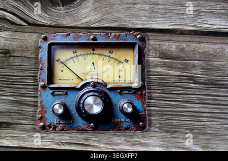 Cairo, Egypt, May 14 2026: Vintage Analog Dial Refrigerator Magnet, Retro Dial Design with Durable Acrylic Material Suitable for Home, Office,, Fridge Stock Photo