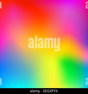 Abstract blurred colorful gradient mesh background. Rainbow backdrop vector design. Modern colored composition. Stock Vector