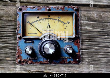 Cairo, Egypt, May 14 2026: Vintage Analog Dial Refrigerator Magnet, Retro Dial Design with Durable Acrylic Material Suitable for Home, Office,, Fridge Stock Photo