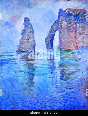 Claude Monet, The Rock Needle and the Porte d'Aval, seen from the