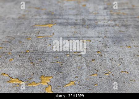 Grey and gold abstract textured background with metallic details Stock Photo