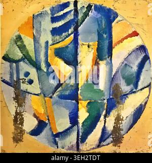 Colour Composition, c. 1914 by Olga Rozanova Stock Vector