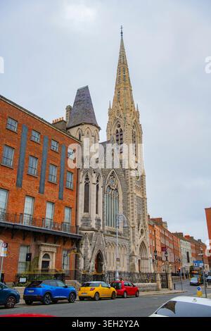 Abbey Presbyterian Church (Holy Trinity Church) at Parnell Square in Rotunda district, Dublin North City, Ireland. Stock Photo