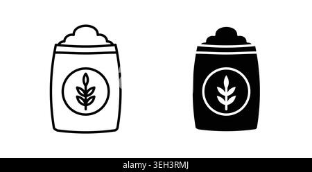 Fertilizer icon symbol. Flat Vector illustration Stock Vector