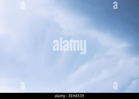 A background of beautiful blue sky Stock Photo