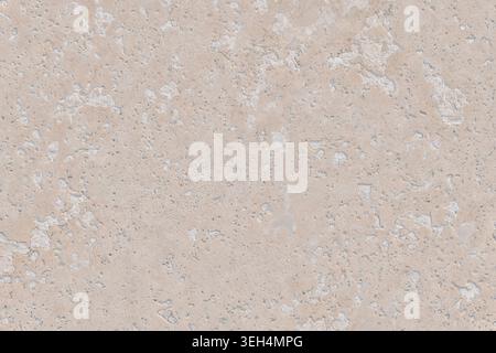 Natural beige limestone or travertine stone surface. Porous mineral texture background for architecture, building material and interior design. Stock Photo