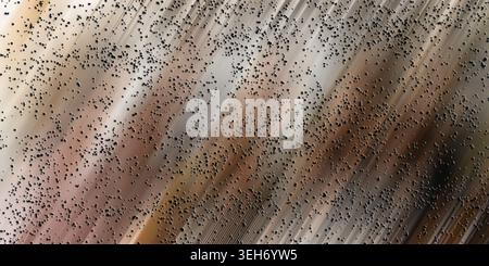 A dynamic abstract background with a blend of light and dark diagonal streaks, overlaid with a fine texture of dark particles throughout the image. Stock Photo