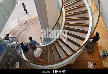 Spiral staircase Stock Photo