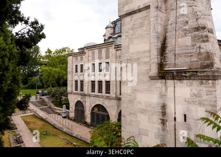 Istanbul, Turkey - July 29, 2020: Sokullu Mehmet Pasha Mosque located by the Golden Horn, Beyoglu, Istanbul. Stock Photo
