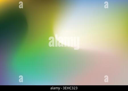 Spring Morning Soft Color Mesh Gradient Backdrop Stock Vector