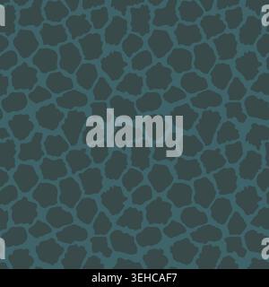 Abstract modern giraffe seamless pattern. Animals trendy background. Colorful decorative vector stock illustration for print, card, postcard, fabric Stock Vector