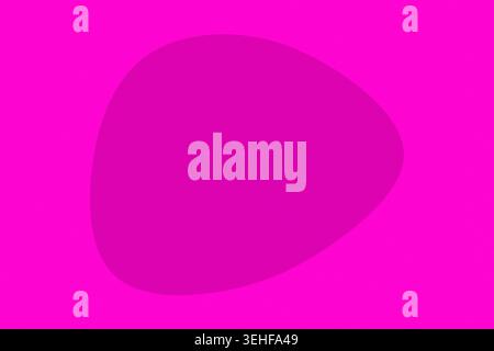 Abstract magenta background with organic blob shape and soft gradient for modern design Stock Photo