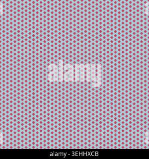 Turquoise Crimson Ditsy Geometric Star Pattern Stock Vector