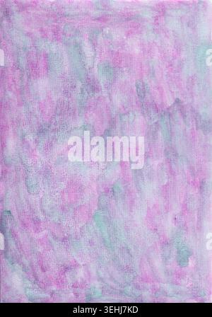 High-resolution scan of a real A4 sheet hand-painted with watercolor. Soft pigment transitions, visible brush strokes and authentic paper texture make Stock Photo