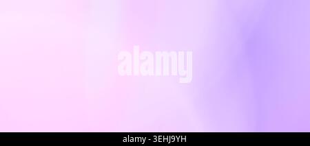 Soft pastel pink and purple gradient background with smooth blurred light effect Stock Photo