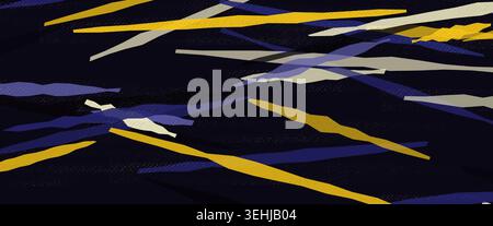 Abstract Dotted Pattern, Wavy Halftone Texture, Dynamic Color Wave Background for Action Sport, Speed Race, Running, Tennis and Boxing, Technology and Stock Vector