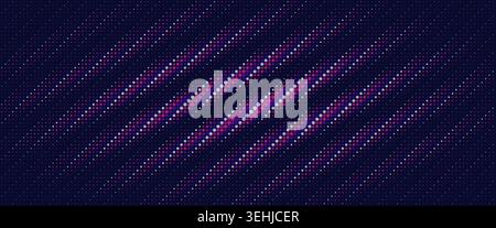 Abstract Dotted Pattern, Wavy Halftone Texture, Dynamic Color Wave Background for Action Sport, Speed Race, Running, Tennis and Boxing, Technology and Stock Vector