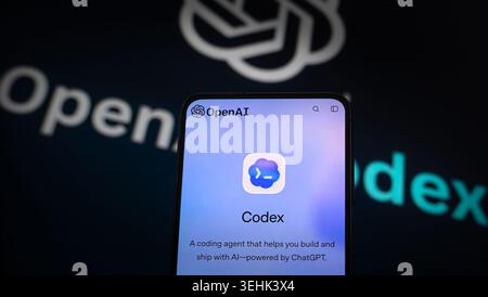 OpenAI Codex Coding Agent Stock Photo