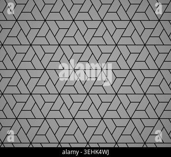 Abstract geometric pattern. A seamless vector background. Black ornament. Graphic modern pattern. Simple lattice graphic design Stock Vector