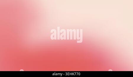 Light and color gradation from pink to beige creating delicate bg Stock Vector