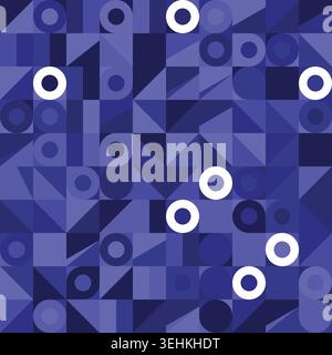 Pink Red Abstract Geometry Texture Design Stock Vector